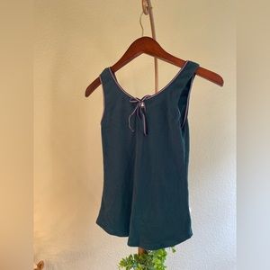 Cute teal and pink tank top